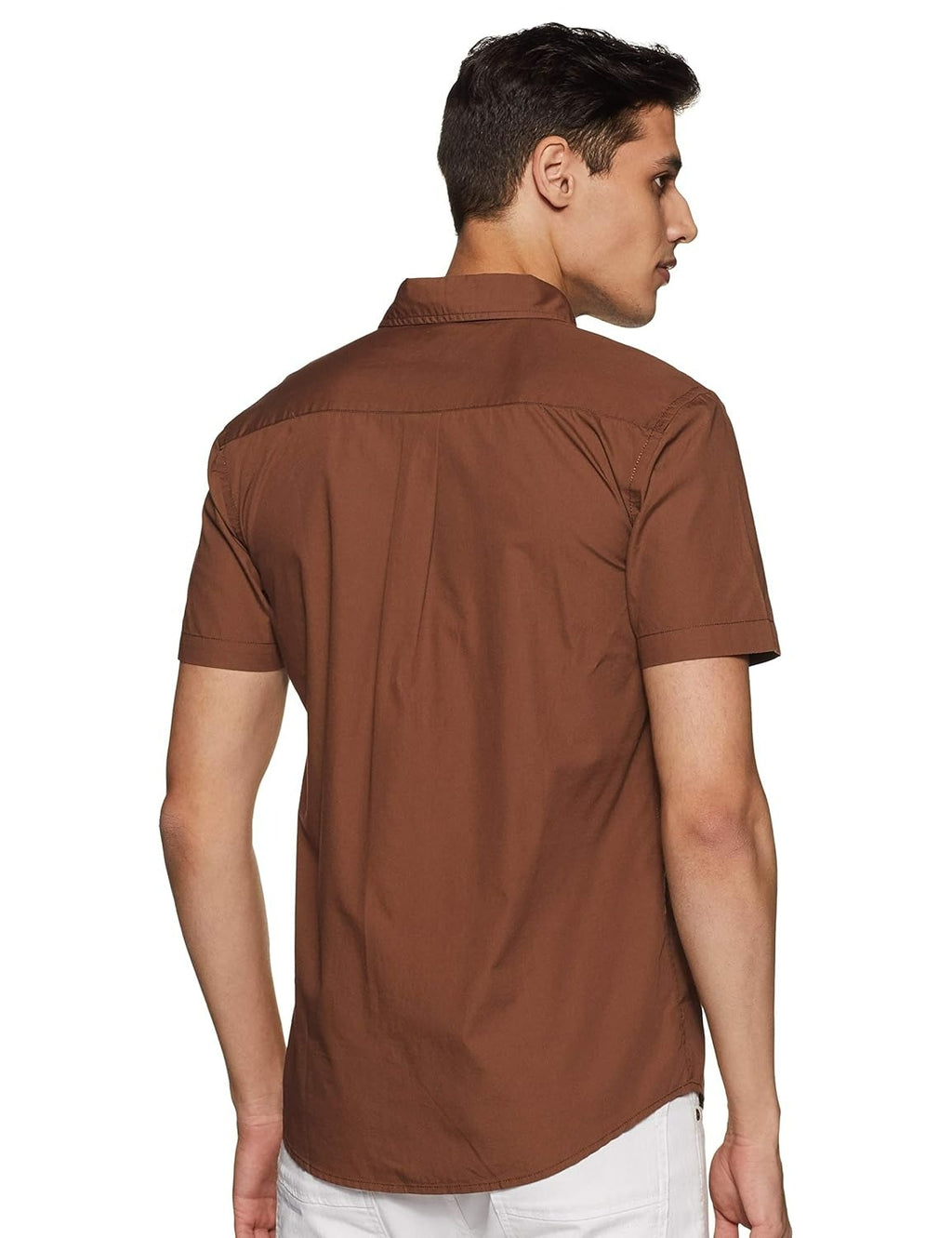 Symbol Men's Cotton Shirt | Casual | Plain | Half Sleeve | Summer - Regular Fit (Available in Plus Sizes)